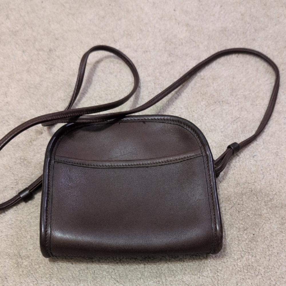 Brown Leather Crossbody Bag Coach